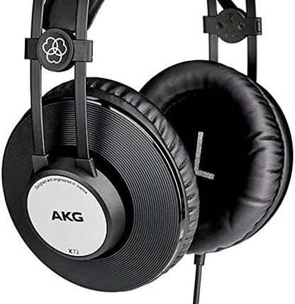 AKG K72 Closed-Back Studio Headphones with Holder