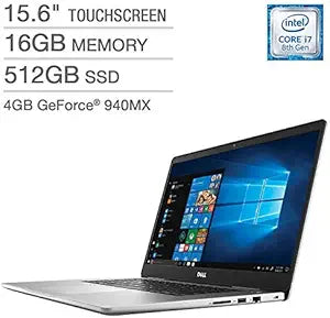 Dell i7570-7800SLV-PUS-cr Inspiron 15 7000 4K Laptop Renewed