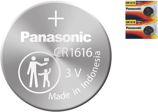 Panasonic FBA_CR1616 CR1616 3V Lithium Coin Battery 2-Pack
