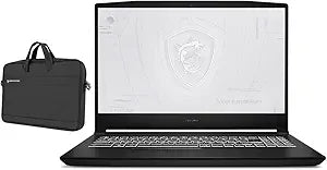MSI WF66267-4553-242101 i7 RTX A2000 Workstation Laptop with Bag