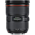 Canon CRTCN2470F28LII EF 24-70mm f/2.8L Lens (Renewed)