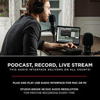 M-Audio M-Track Duo Recording Bundle with BX3 Speakers