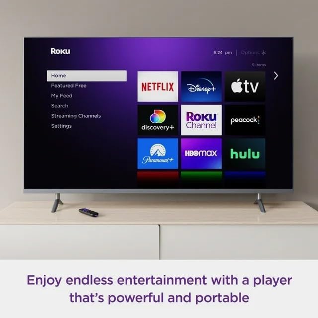 Roku Streaming Stick 4K HDR Dolby Vision Player
