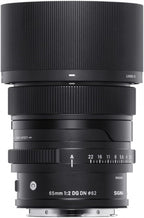 Sigma I Series 65mm F2 DG DN Sony E Lens Bundle