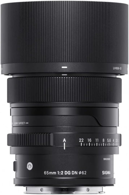Sigma I Series 65mm F2 DG DN Sony E Lens Bundle
