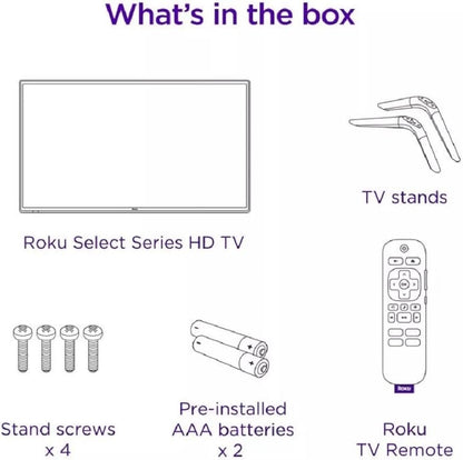Roku 32R2B4 32-inch 720p HD Smart TV Renewed