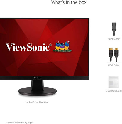 ViewSonic VA2447-MH 24" 1080p 100Hz Monitor FreeSync