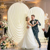 Tao-Ge Draped Stretchy Wedding Arch Backdrop Cover