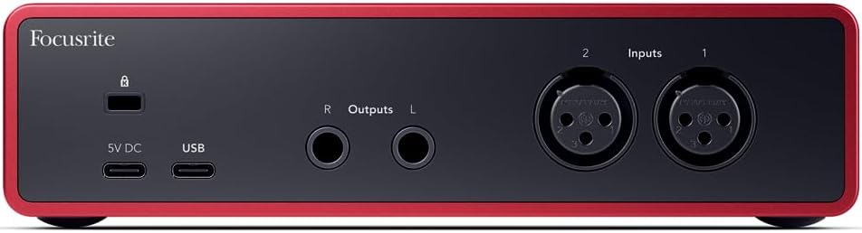 Focusrite Scarlett 2i2 4th Gen USB Audio Interface Studio Bundle