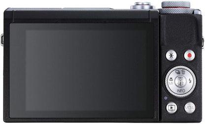 Canon 3638C001 PowerShot G7 X Mark III Silver Camera Bundle Renewed
