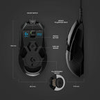 Logitech 910-005670_cr G903 Hero Wireless Mouse