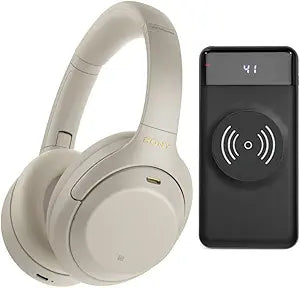Sony WH-1000XM4 Wireless Noise Canceling Headphones Bundle — main product image