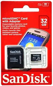 SanDisk SanDisk 32G TF C4 + 2A 32GB MicroSD Card Adapter