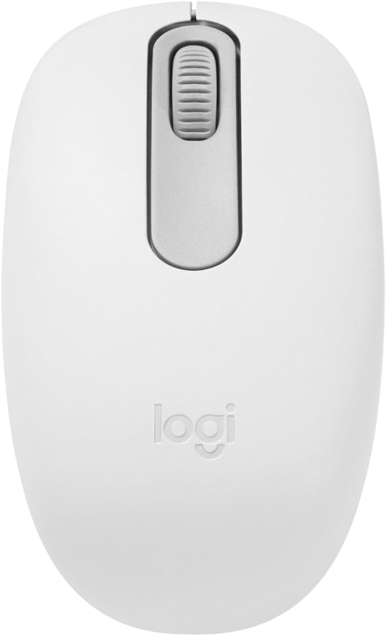 Logitech 910-007438 M196 Bluetooth Mouse - Off White — main product image