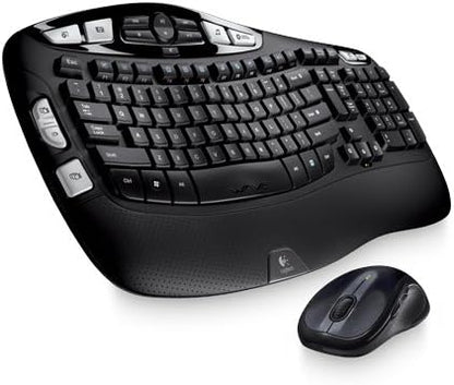 Logitech MK550 Wireless Wave Keyboard and Laser Mouse Combo