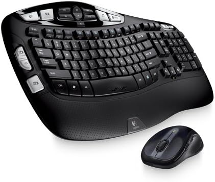 Logitech MK550 Wireless Wave Keyboard and Laser Mouse Combo