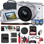 Canon EOS M200 Mirrorless Camera with 15-45mm Lens Kit (Renewed)