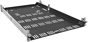 HP 2HW42AT Fixed Rail Rack Kit Silver Black