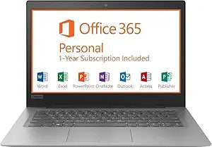 Lenovo 120S-14 Celeron HD Laptop with Office 365