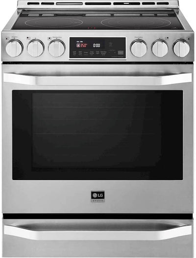 LG LSSE3027ST STUDIO Electric Slide-In Range Convection
