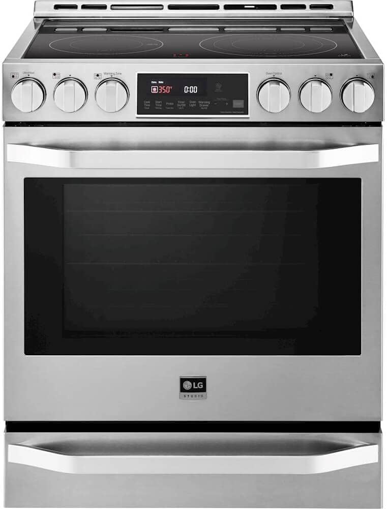 LG LSSE3027ST STUDIO Electric Slide-In Range Convection — main product image
