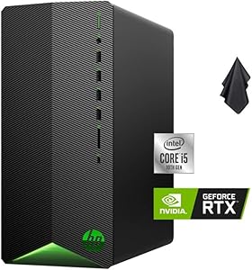 HP TG01 Pavilion Gaming Desktop RTX 3060 i5-10400F — main product image