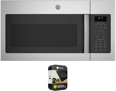 GE E99GEJVM6175SKSS Stainless Steel Over-the-Range Microwave Bundle