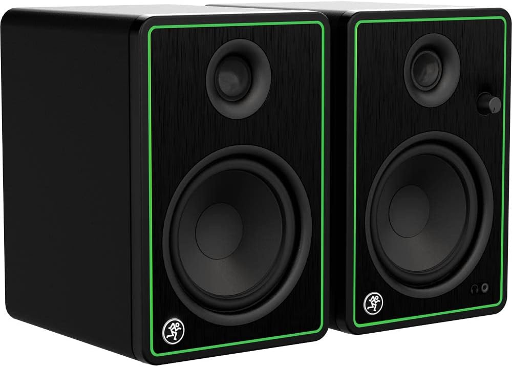 Mackie CR5-XBT 5" Bluetooth Studio Monitors Bundle
