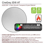 Elite Screens AR110H-ATD3 Aeon Acoustic Transparent CineGrey 3D Screen