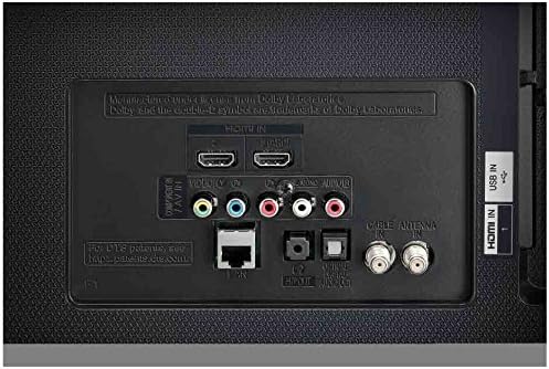 LG 49UH6030 49-Inch 4K UHD Smart LED TV Bundle