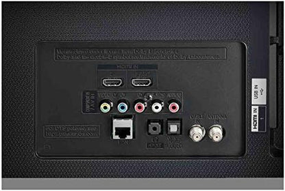 LG 49UH6030 49-Inch 4K UHD Smart LED TV Bundle