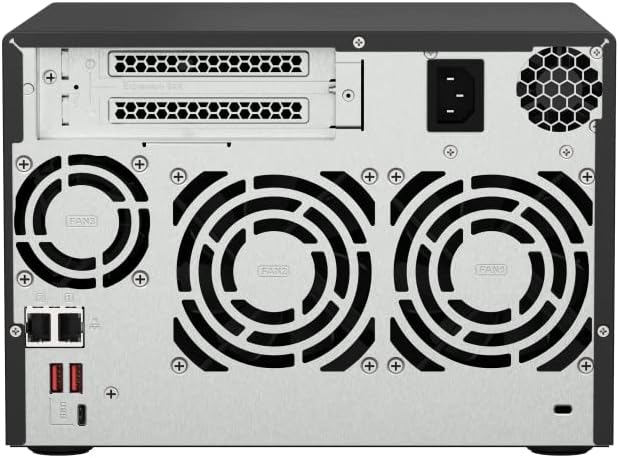 QNAP TS-673A-8G 6-Bay NAS 2.5GbE Ports PCIe Slots
