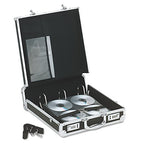 Vaultz VZ01076 Locking DVD Storage Case 200 CD Holder