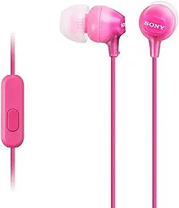 Sony FBA_MDR-EX15AP/P MDR-EX15AP In-Ear Headphones with Mic