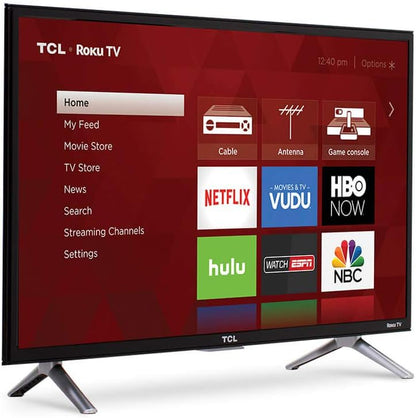TCL 49S405-cr - 49-Inch 4K Ultra HD Roku Smart LED TV (Renewed)