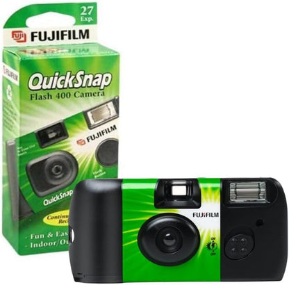 Fujifilm QuickSnap Flash 400 35mm Disposable Camera 6-Pack