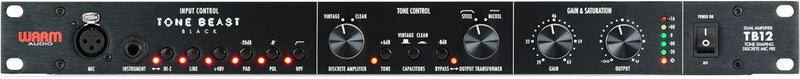 Warm Audio TB12-BLACK Tone Beast Microphone Preamp - Black — main product image