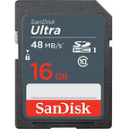 SanDisk SDSDUN-0016G 16GB SDHC Flash Memory Card Bundle