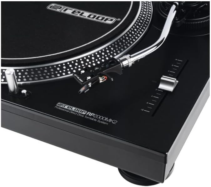 Reloop RP-2000 MK2 DJ Turntable Pair Bundle