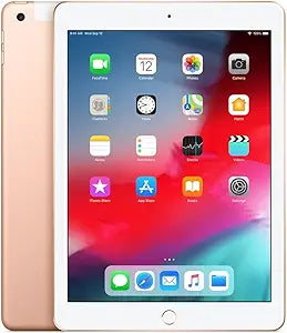 Apple IPAD 6 9.7in 32GB WiFi + Cellular Gold Renewed