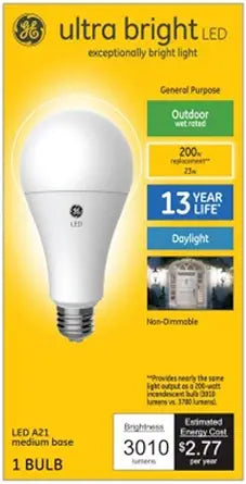 GE 93128934 23W Ultra Bright LED Light Bulb — main product image