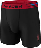Spyder Mens Boxer Briefs 4-Pack Performance Underwear