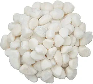 MSI AMZ-LSC-0019P White Tumbled Decorative Pebbles