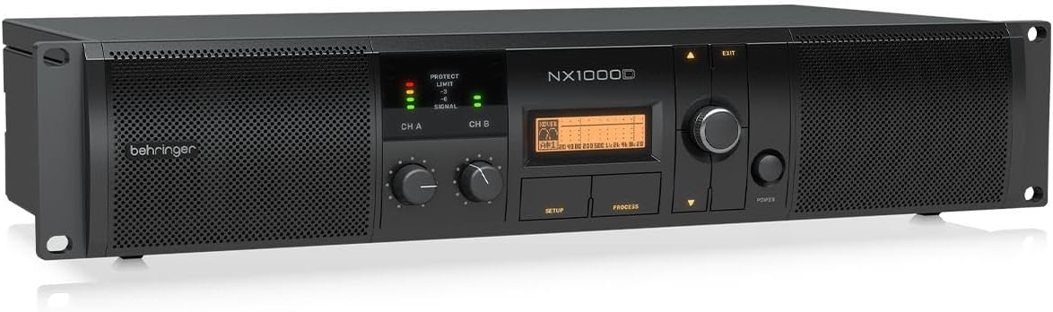 Behringer NX1000D Power Amplifier - DSP, 1000 Watts