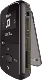 SanDisk SDMX26-008G-G46K 8GB Clip Jam MP3 Player (Black, Renewed)