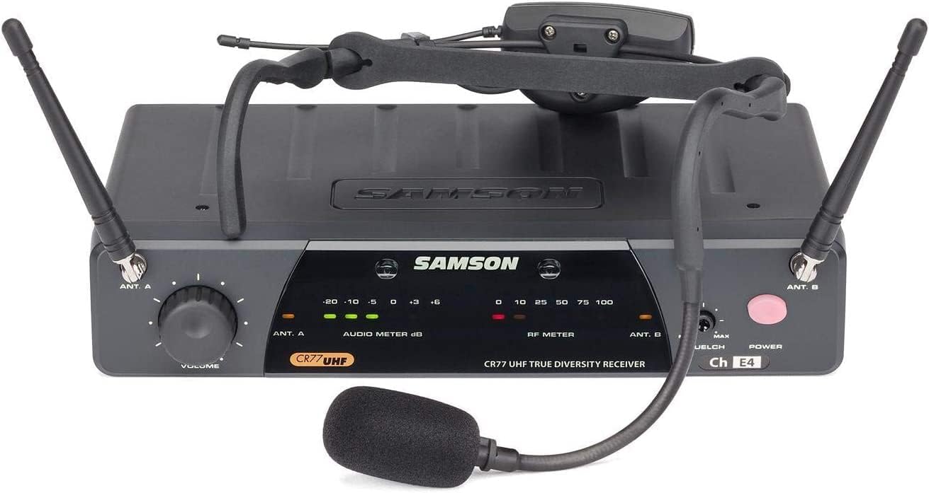 Samson AirLine 77 AH7 Wireless Fitness Headset Microphone