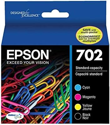 Epson T702120-BCS DURABrite Ink Cartridge Combo Pack