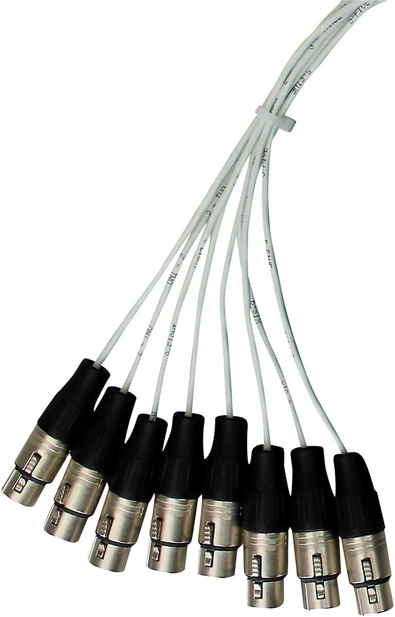 Pro Co Sound 4334426018 MT8XFXM-5 XLR Snake Cable