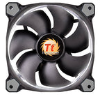 Thermaltake CL-F038-PL12WT-A RIING 120mm White LED Case Fan