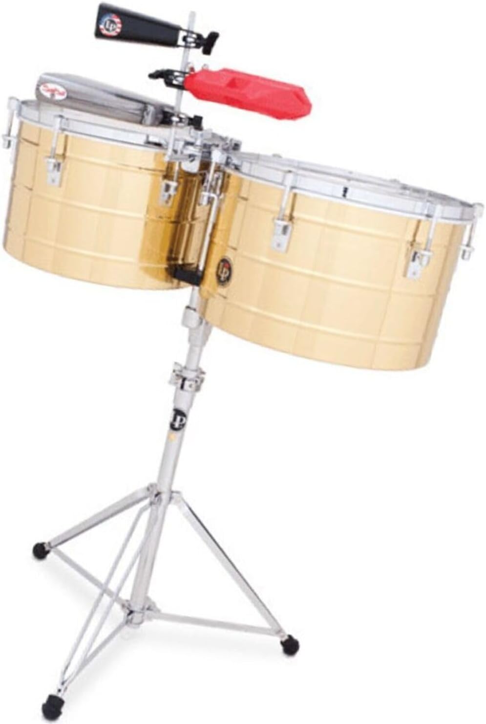 Latin Percussion LP258-B Tito Puente Brass Timbales